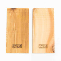 Cederhouten Planken 30x15x1,1cm (2 stuks) Smokin’ Flavours