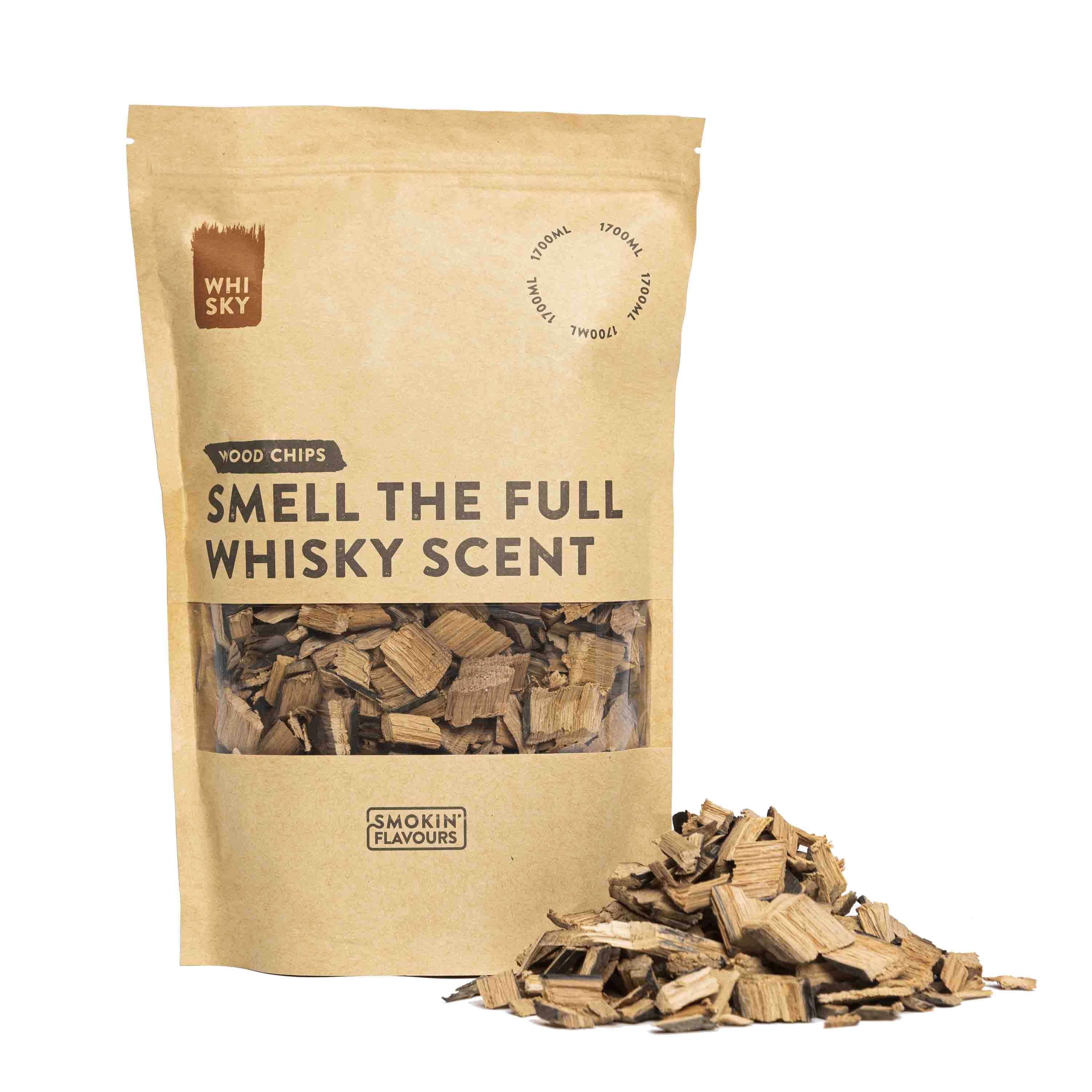 Smoking’ Flavours Rooksnippers Whiskyvaten 1700ML