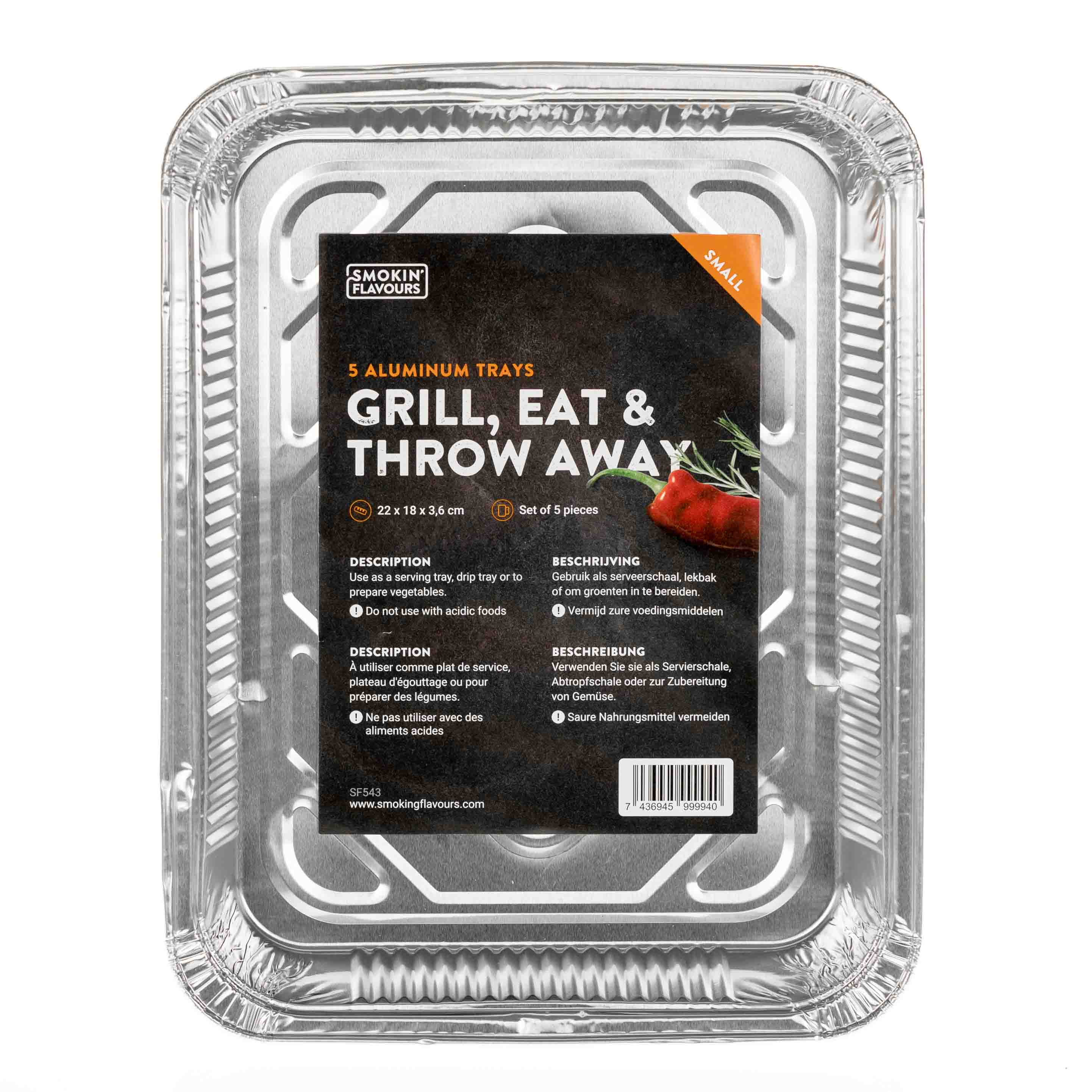 Aluminium Druippan Smal