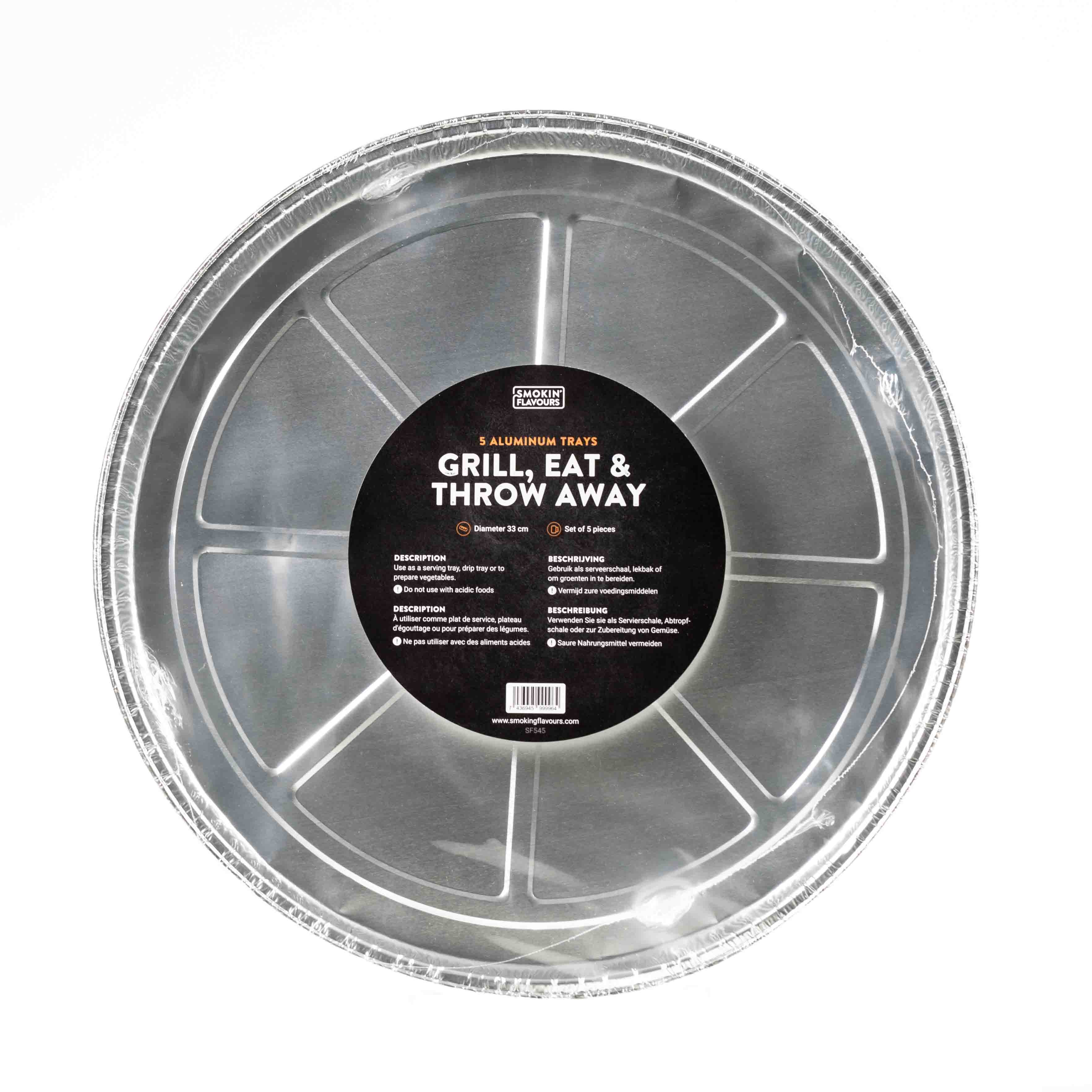 Aluminium Druippan Rond