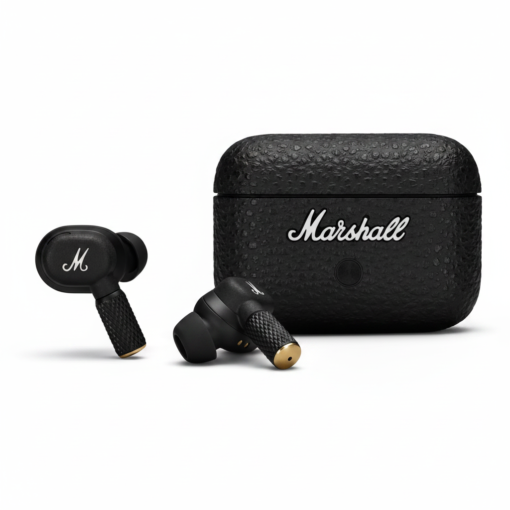 Marshall Motif II ANC TW Headphone — Zwart