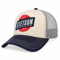 Stetson Trucker Cap Classic Point - Navy/Grey