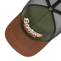 Stetson Trucker Cap Speed Shop - Chestnut/Olive