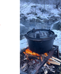 The Windmill Dutch Oven  4,5QT of 6QT