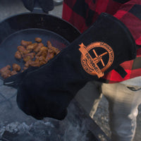 The Windmill leren BBQ handschoenen