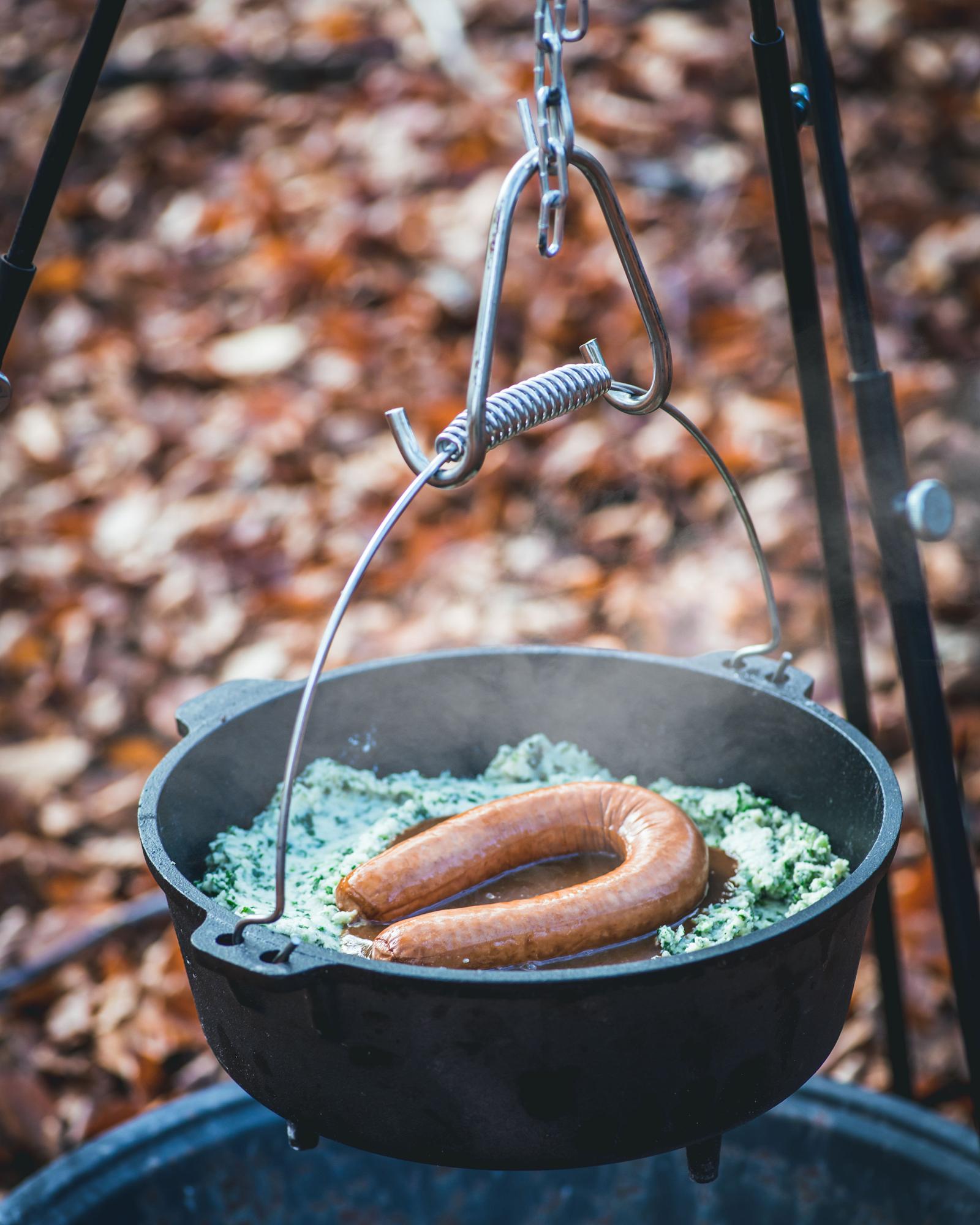 The Windmill Rvs Dutch Oven haak