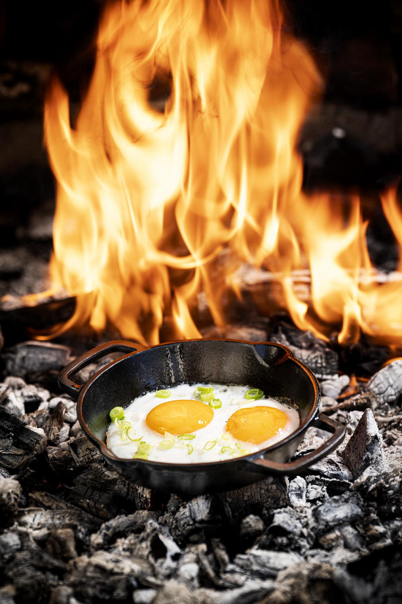 The Windmill  Skillet met 2 handvatten