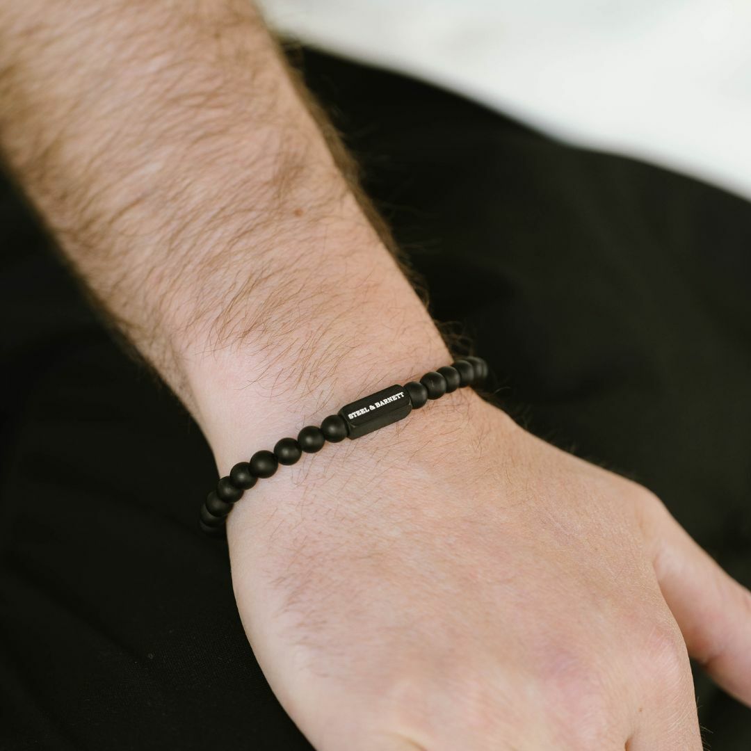 Steel & Barnett - Black Edition Bracelet – Natural Ned