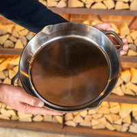 PitmasterX Hand polished skillet met twee handvatten12 inch
