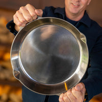 PitmasterX Hand polished skillet met twee handvatten12 inch