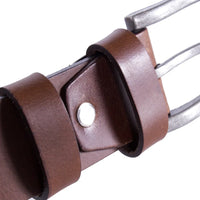 The Chesterfield Brand -Herenriem 'Brandon', Buffalo Vintage COGNAC