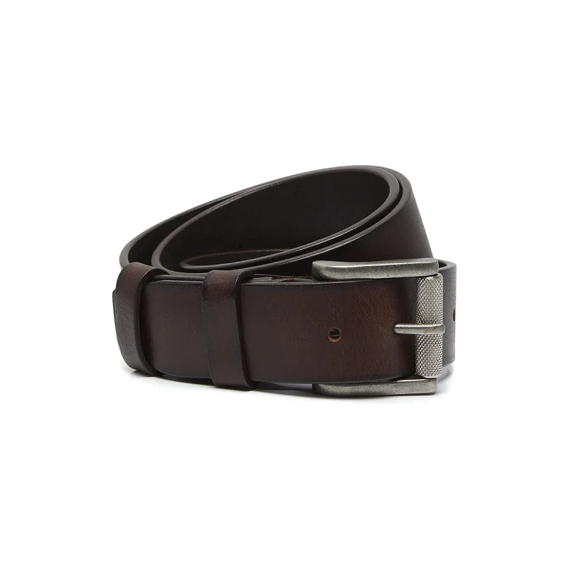 The Chesterfield Brand -Herenriem 'Aayden', Buffalo Leather BRUIN