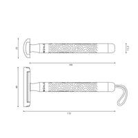 MÜHLE COMPANION Safety Razor voor lichaam & gezicht – Stone