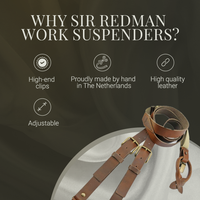 Sir Redman – Bretels Y-Model Bruin