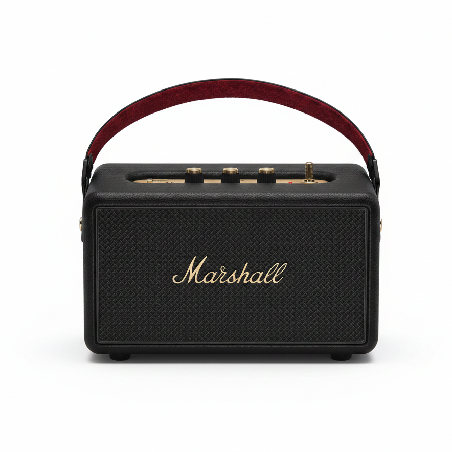 Marshall Kilburn III Bluetooth Speaker — Black & Brass