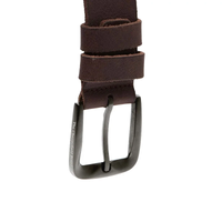 The Chesterfield Brand -Herenriem 'Copper', Vintage Buffalo Leather BRUIN