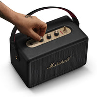 Marshall Kilburn III Bluetooth Speaker — Black & Brass