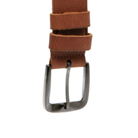 The Chesterfield Brand -Herenriem 'Copper', Vintage Buffalo Leather COGNAC