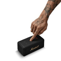 Marshall Emberton III Bluetooth Speaker — Black & Brass