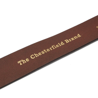 The Chesterfield Brand -Herenriem 'Aayden', Buffalo Leather COGNAC