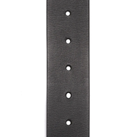 The Chesterfield Brand -Herenriem 'Aayden', Buffalo Leather ZWART