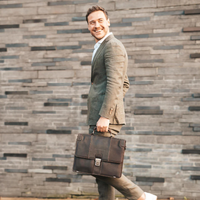 The Chesterfield Brand - Businesstas 'Stuttgart', Waxed Pull Up