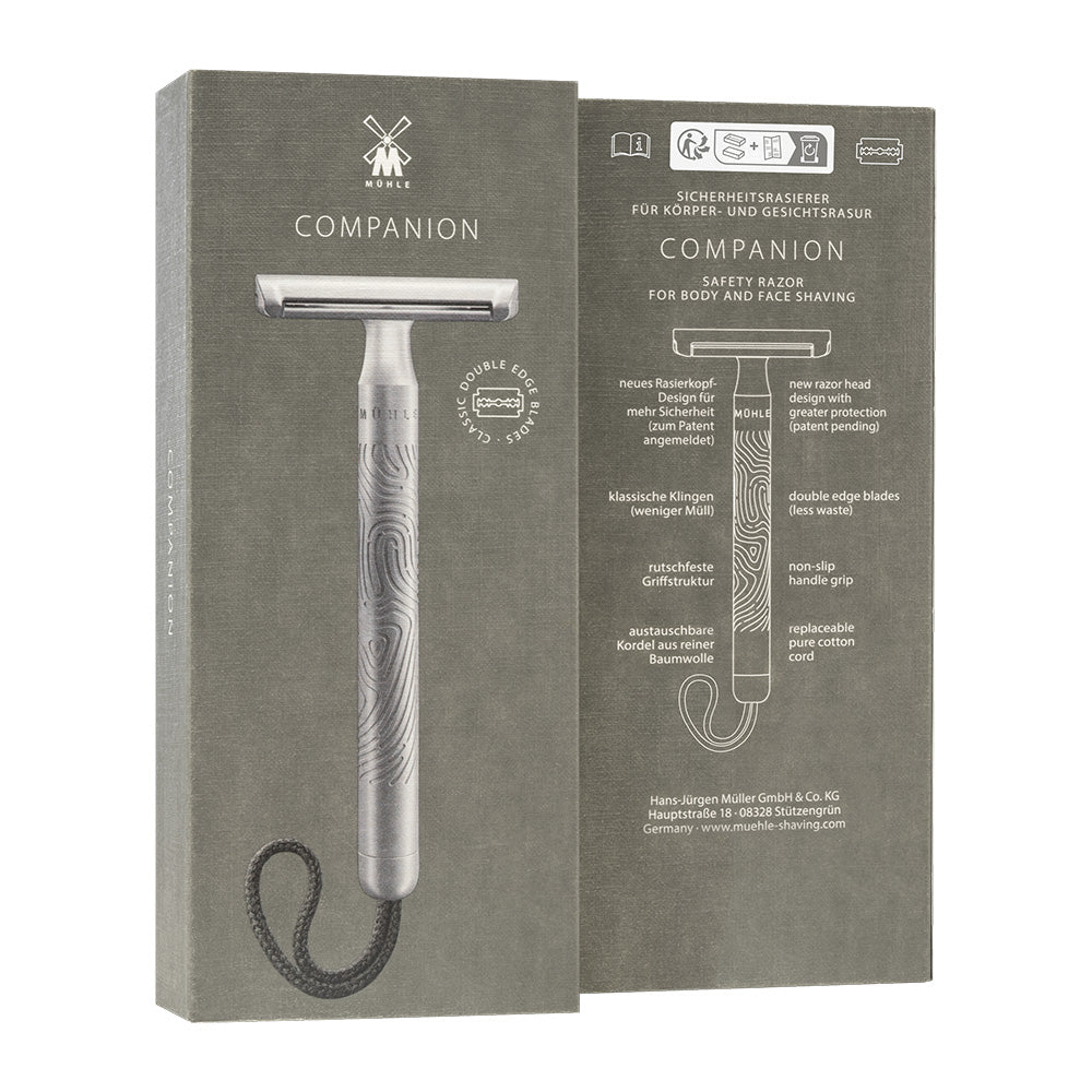 MÜHLE COMPANION Safety Razor voor lichaam & gezicht – Stone