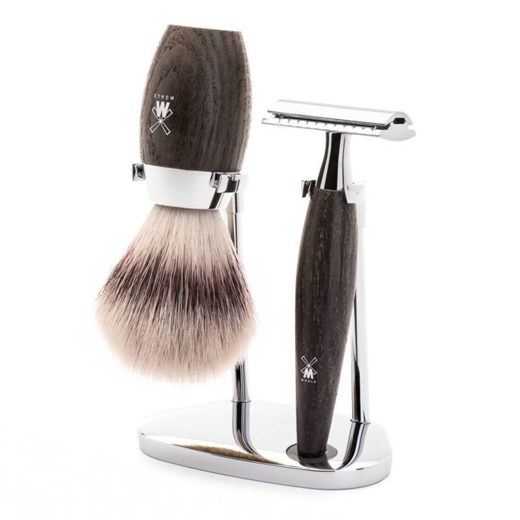 MÜHLE KOSMO Scheerset  Moeraseik - Safety Razor - Graudas