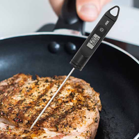 ADE Digitale Vleesthermometer Zwart – tot 200°C