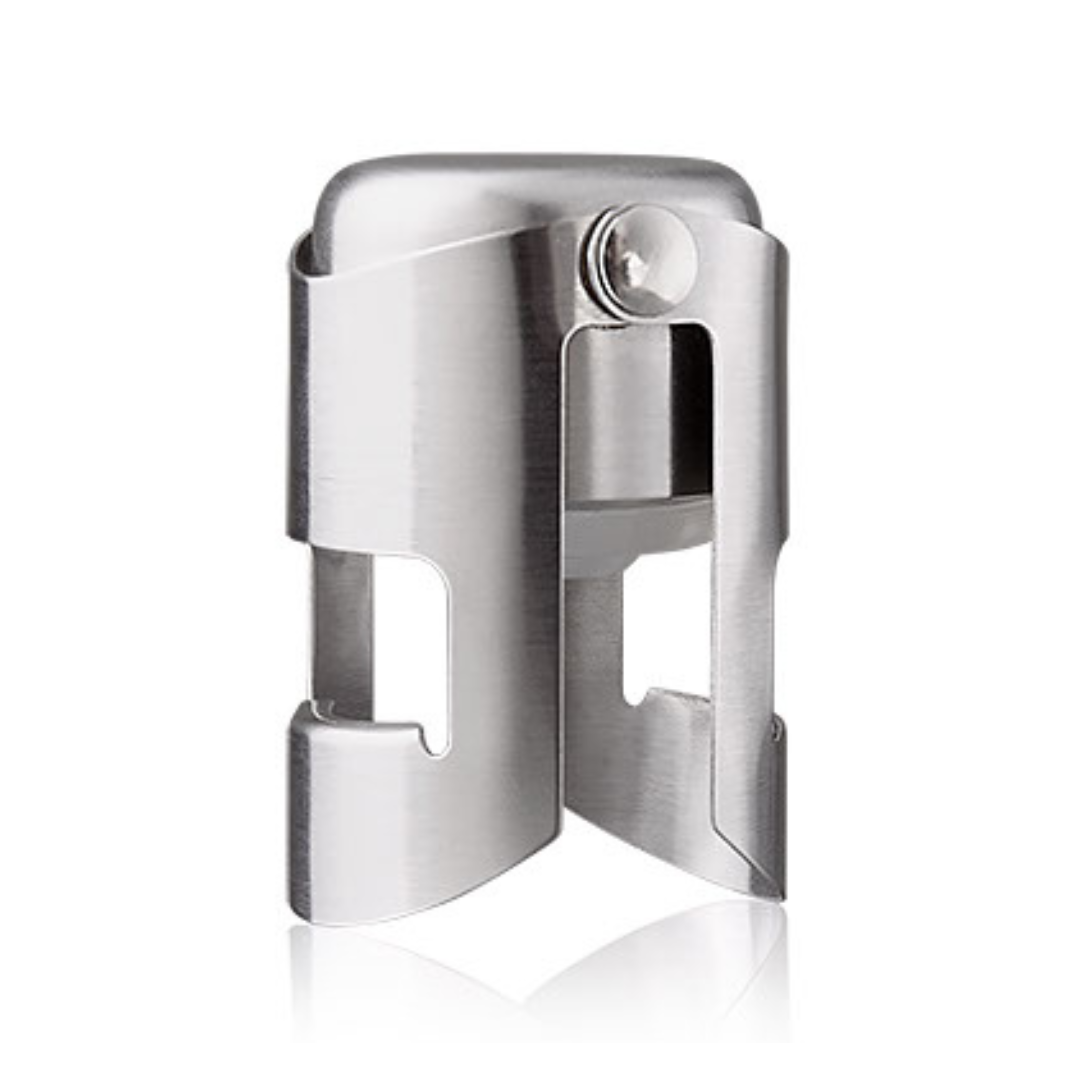 FLESSENSTOP CHAMPAGNE RVS – Vacu Vin