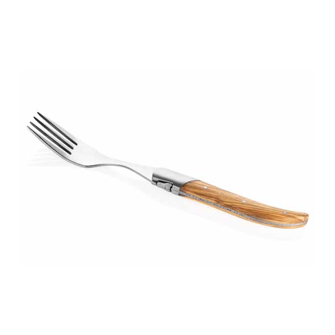 LUXURY LINE VORK SET 6 OLIJFHOUT – Laguiole